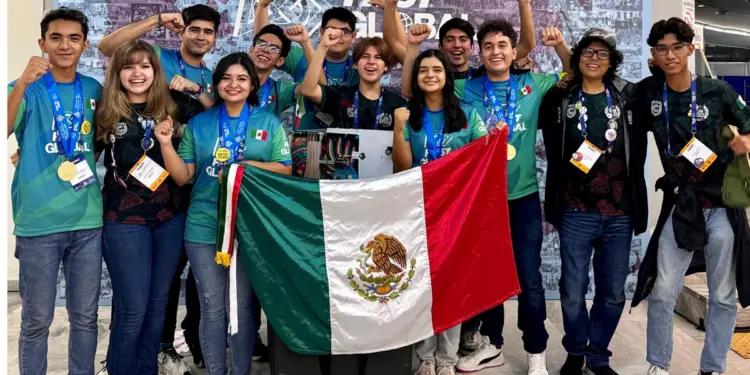 Estudiantes mexicanos ganan competencia de robótica en Grecia